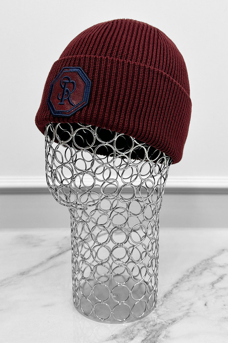 Stеfаnо Riссi Шапка logo-embroidered - Burgundy