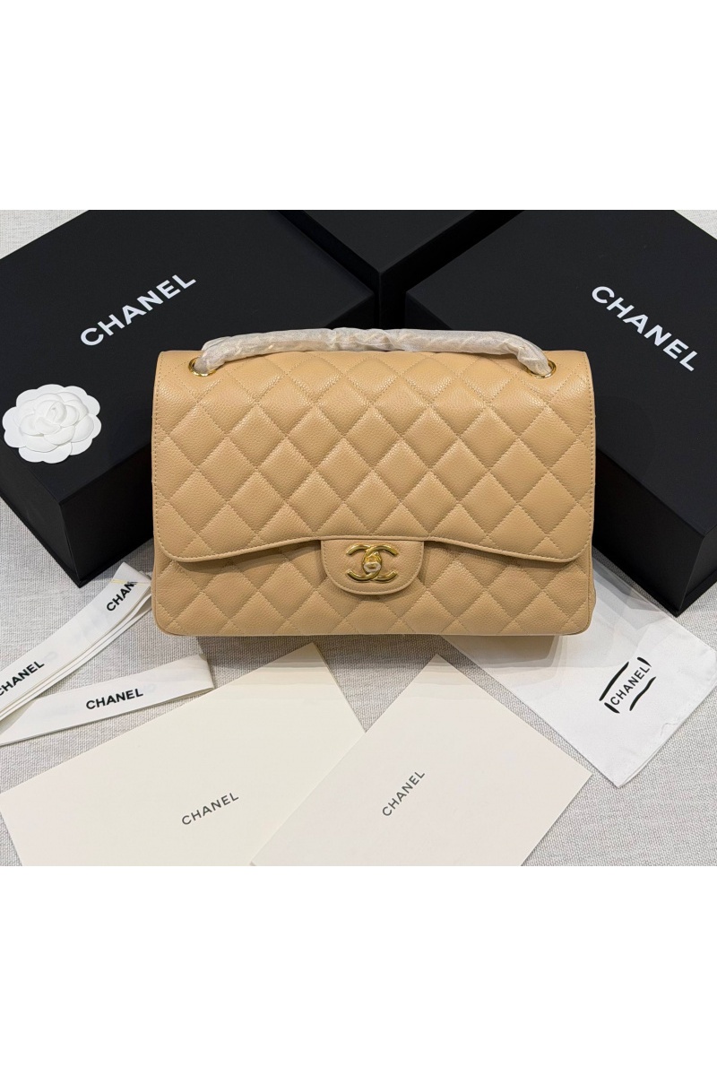 Chаnеl Кожаная сумка Classic Flap premium 30x20x9 см (8 расцветок)