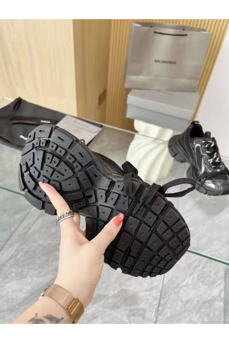Balenciaga Женские кроссовки premium - Black