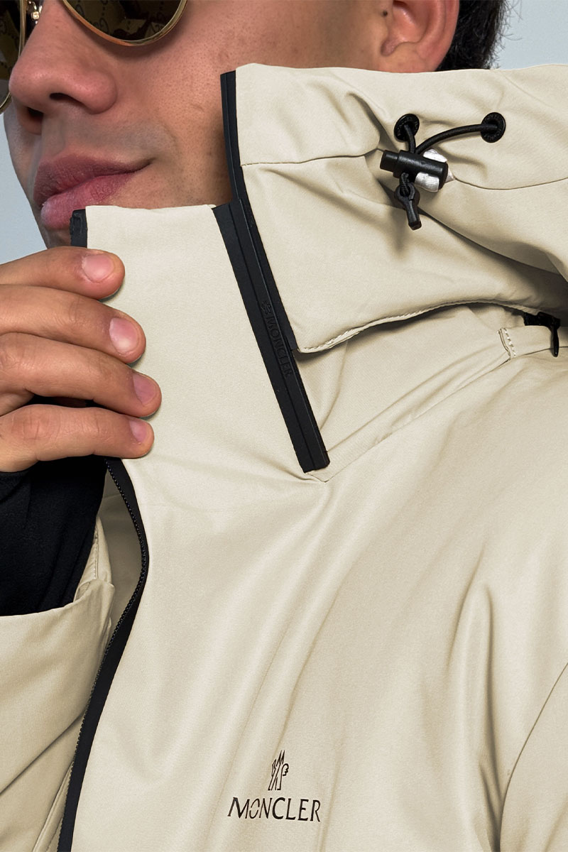 Moncler Пуховик Grenoble Gore-Tex - White Dove 