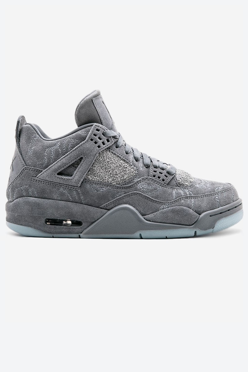 Nike Кроссовки AJ4 Retro x KAWS  - Grey