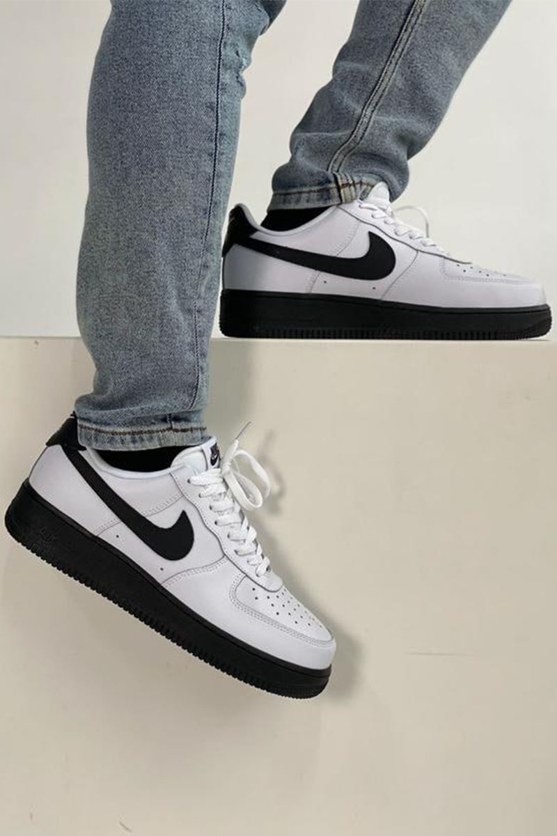 Nike Кроссовки AF1 Low - White / Black