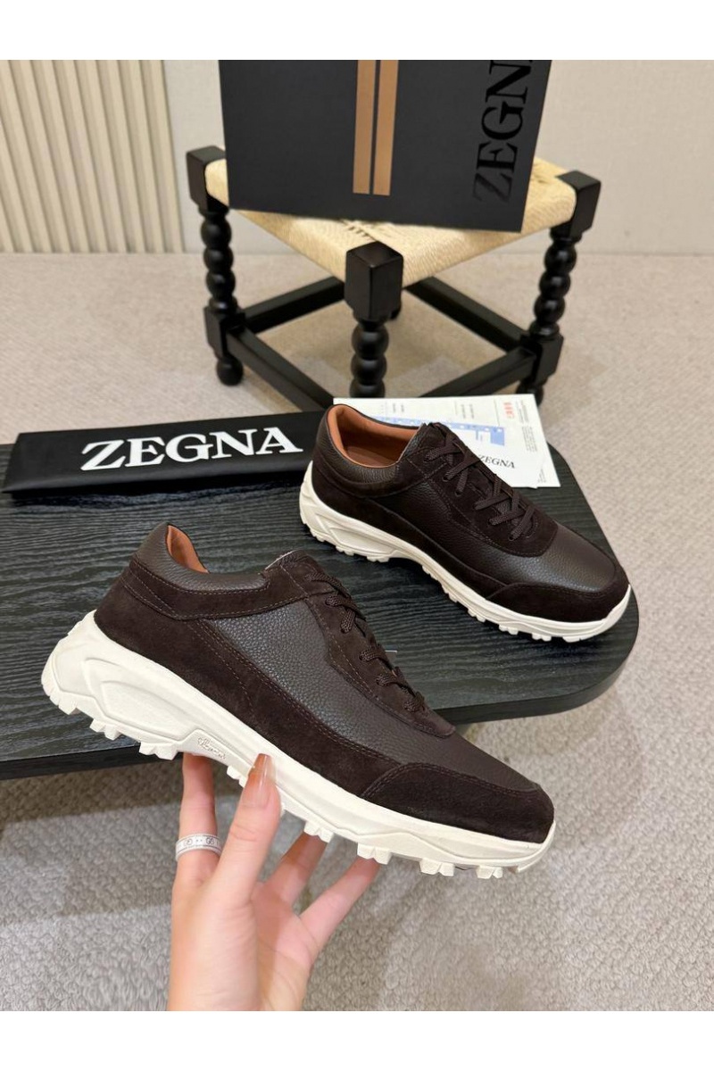 Zegna Мужские кроссовки 