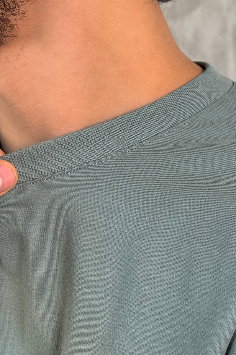 Y-3 Yohji Yamamoto Мужская зелёная футболка 