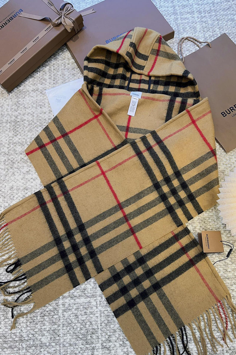 Burberry Капор Check premium 210x30 см