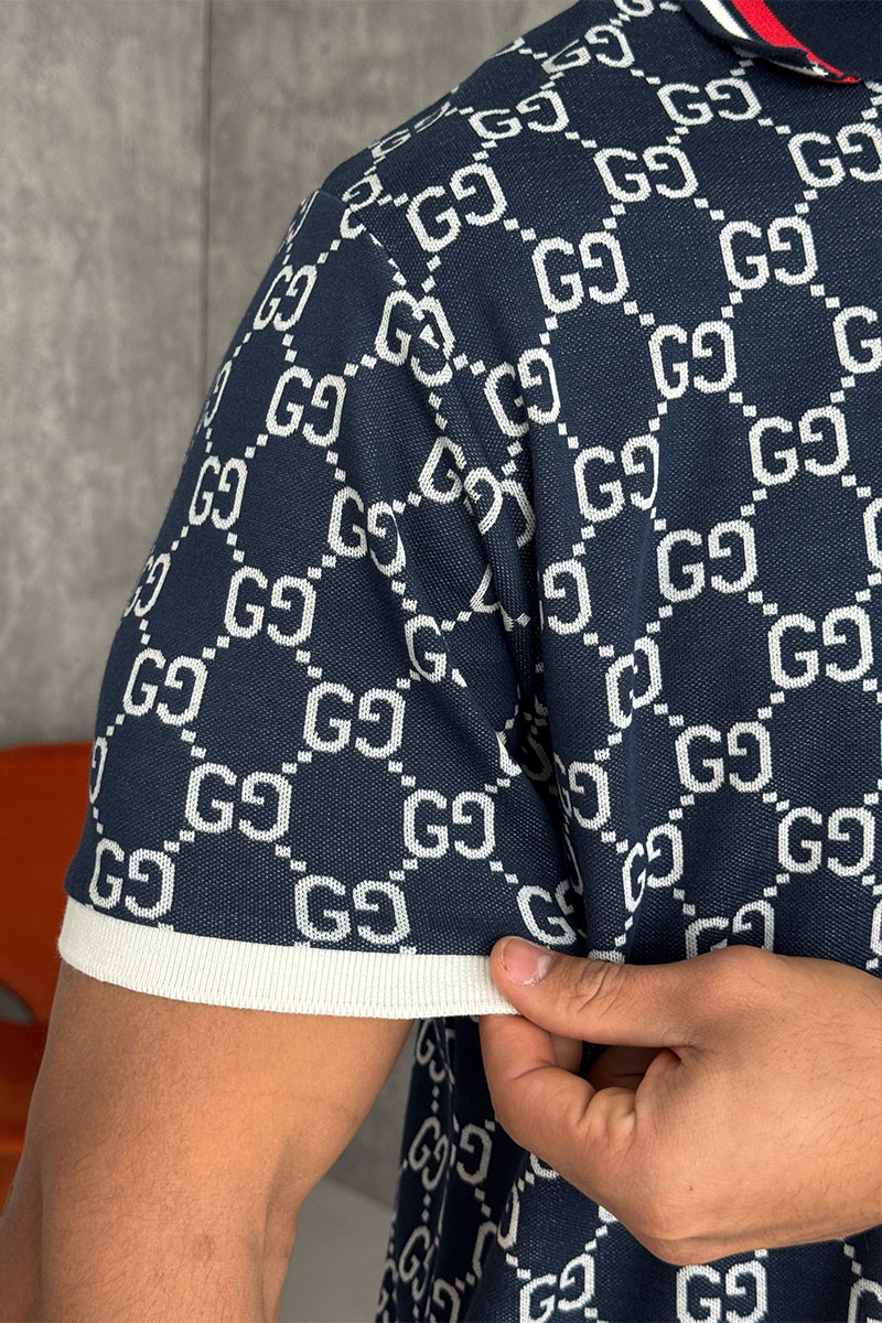 Gucci Мужское поло GG monogram