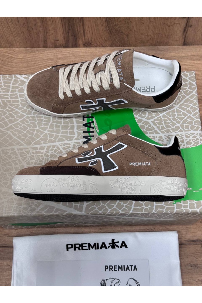 Premiata Женские замшевые кроссовки Sista WI