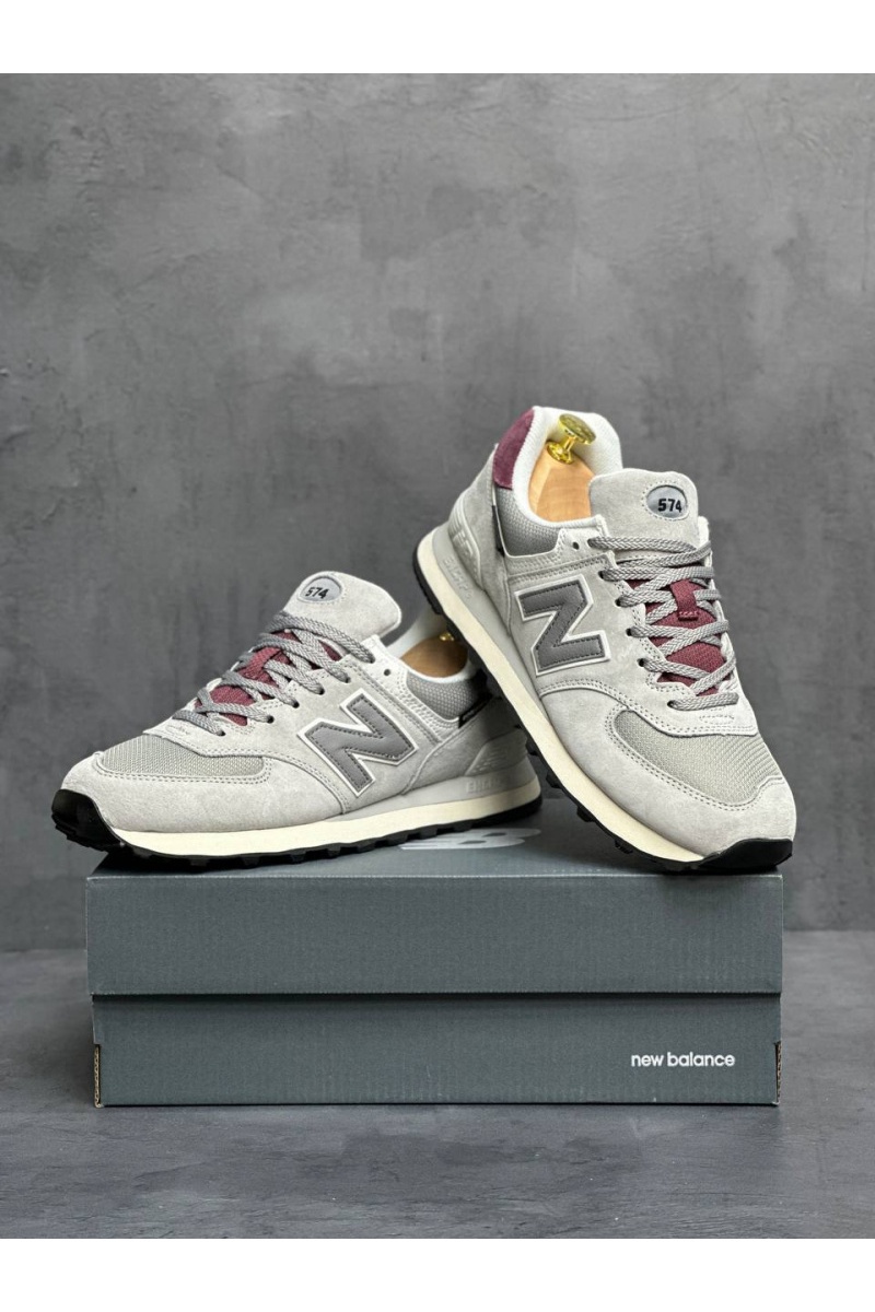 Sneakers Кроссовки 574 "Arctic Grey Maroon"