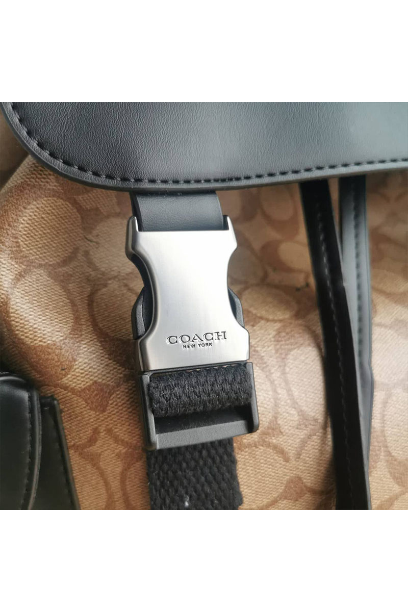 Coach Кожаный рюкзак Coach Rivington 40x30 см