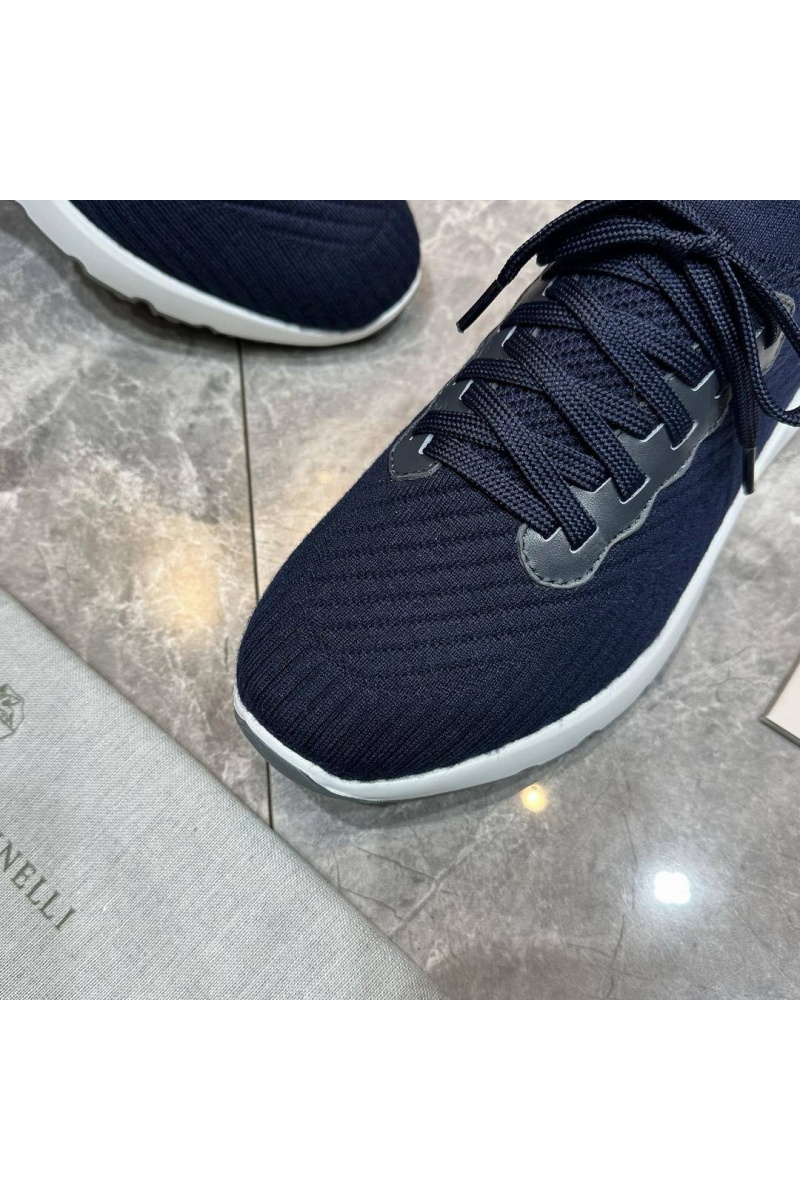 Brunеllо Сuсinеlli Мужские кроссовки knitted - Navy