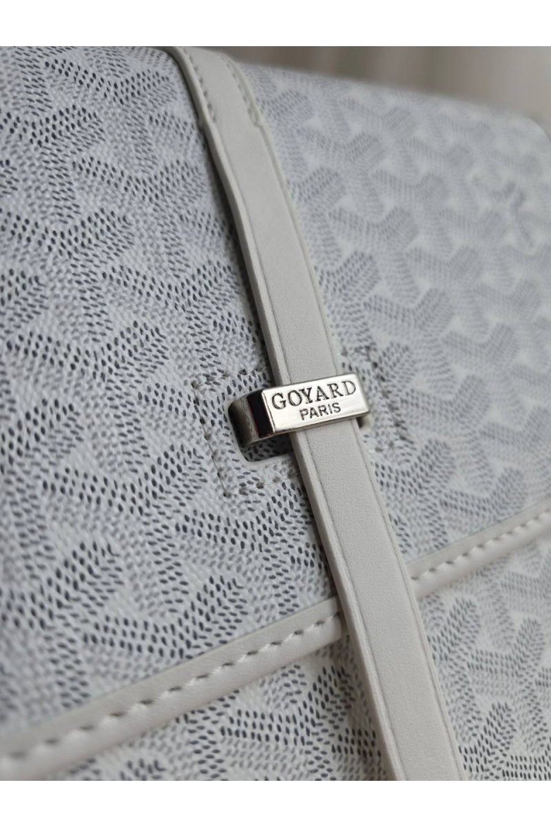 Designer Clothing Кожаная сумка Goyard Belvedere MM 27x21 см
