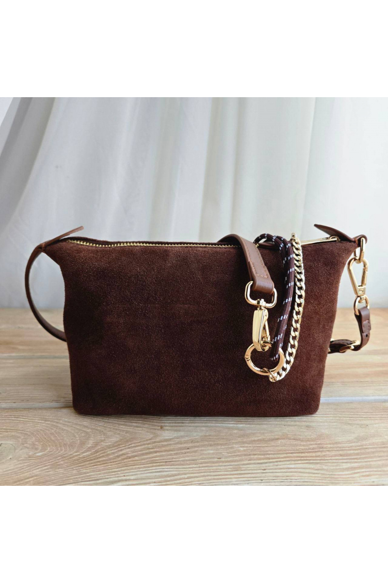 MIU MIU Замшевая сумка 22x14 см