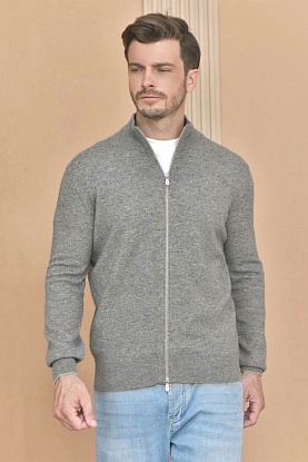 Кашемировый свитер Premium - Grey