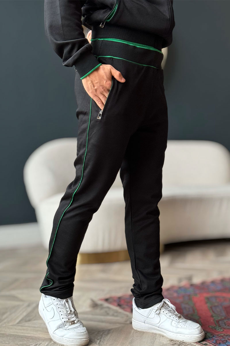 Bottega Veneta Мужской костюм чёрного цвета