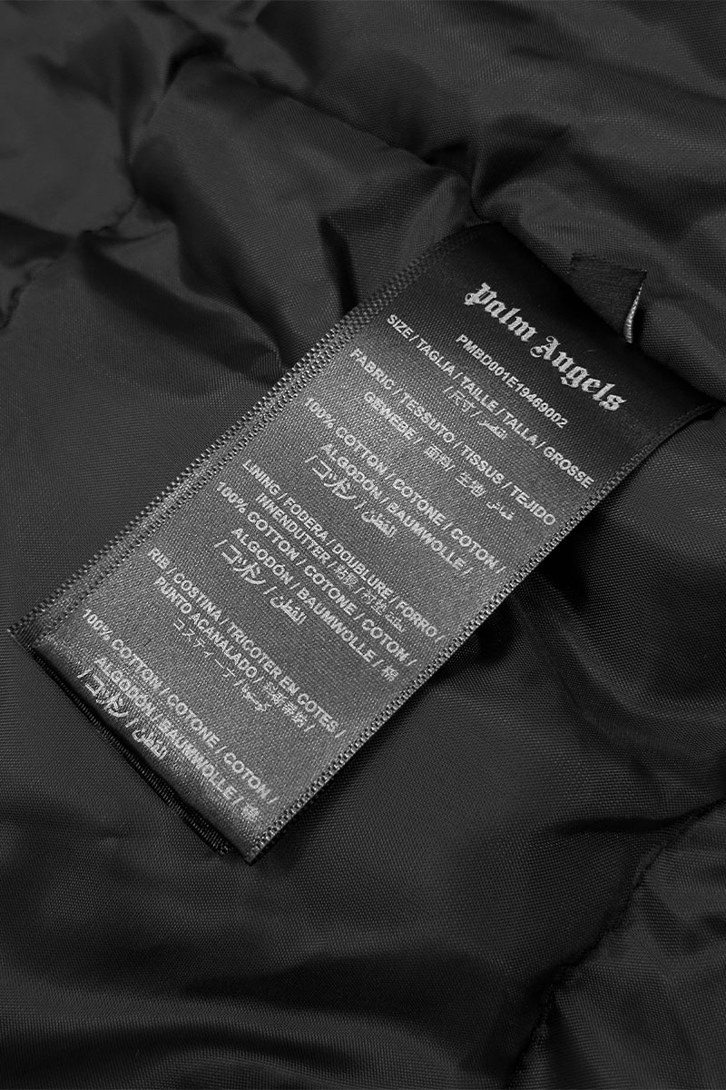 Palm Angels Мужской чёрный жилет