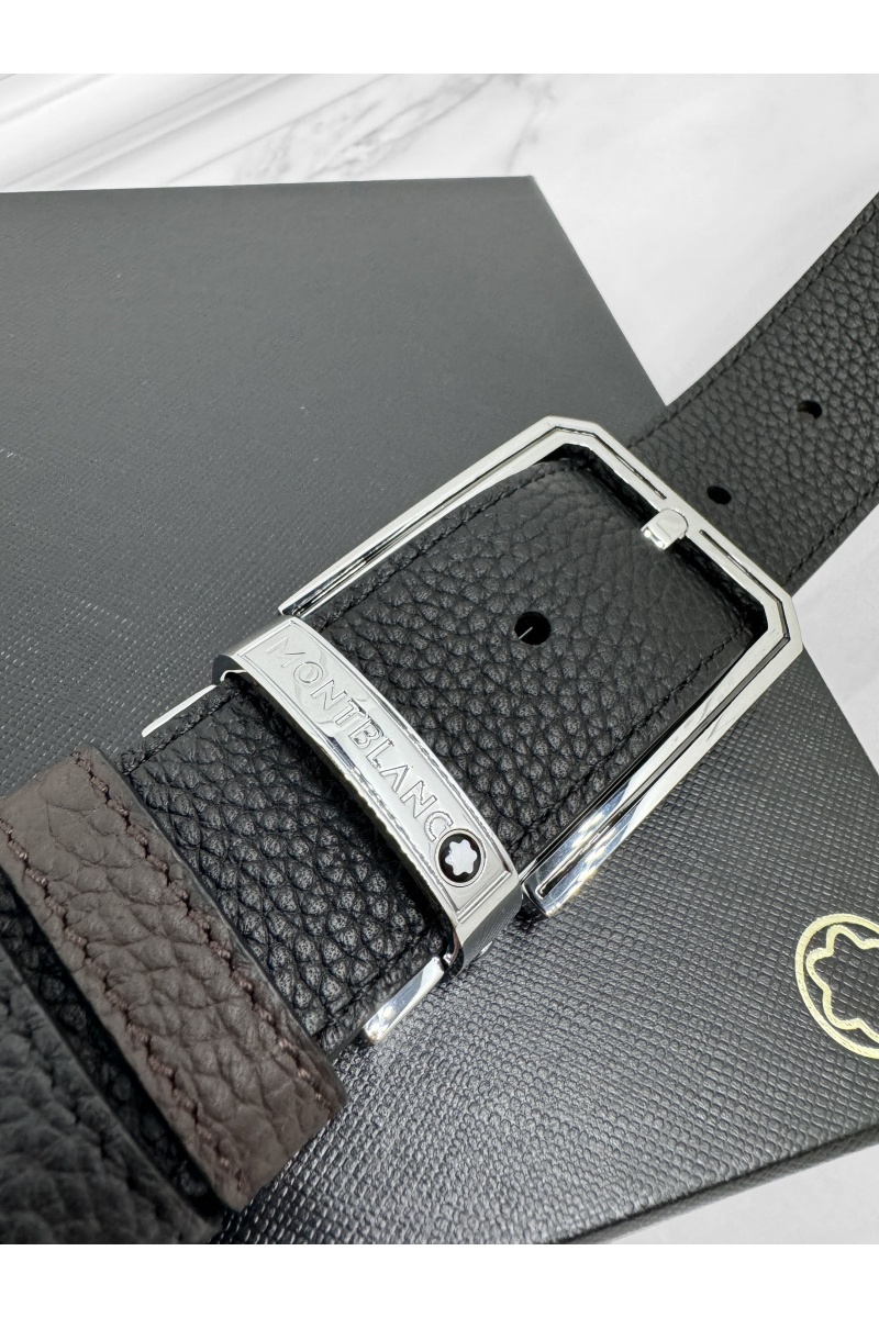 Montblanc Двусторонний кожаный ремень Premium (ширина 3.5 см)