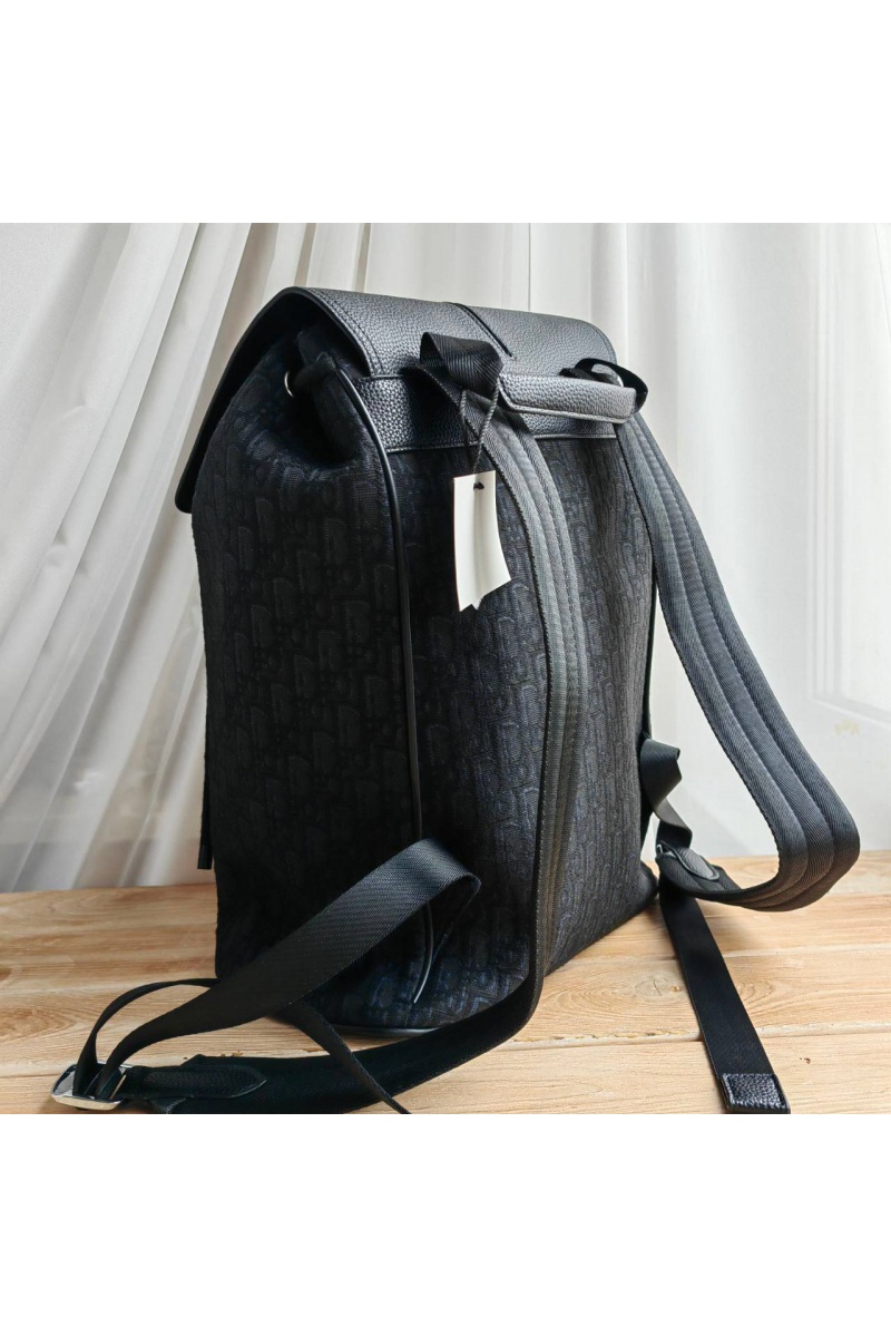 Dior Рюкзак Oblique Jacquard 42x30 см - Black