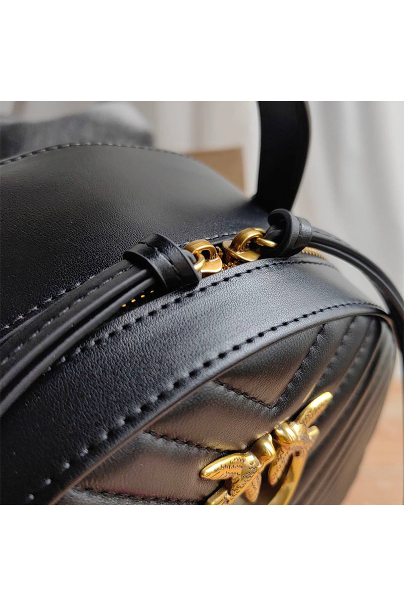  Кожаный рюкзак Love Click 25x22 см