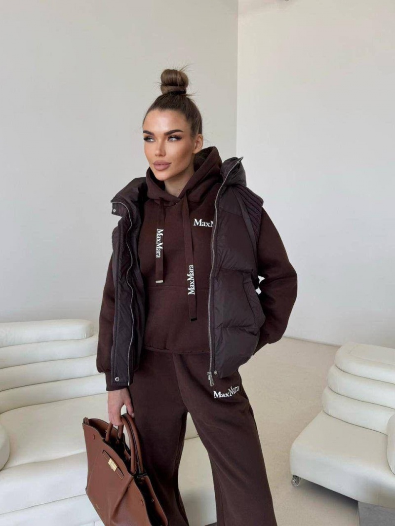 Max Mara Женский костюм тройка на флисе premium