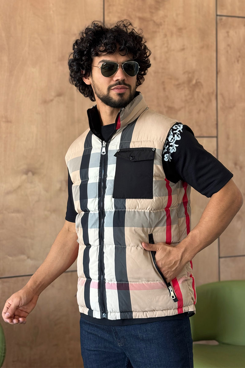 Burberry Мужской двусторонний жилет 