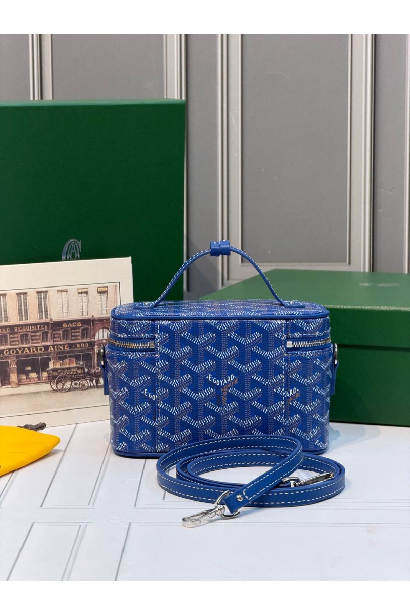 Designer Clothing Кожаная сумка Goyard Muse Mini Vanity ​premium 16,5x10,5x8 см