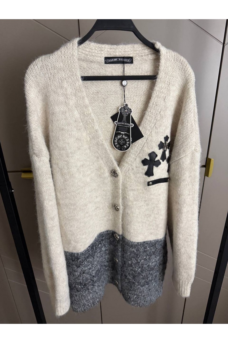 Chrome Hearts Женский удлинённый кардиган Premium