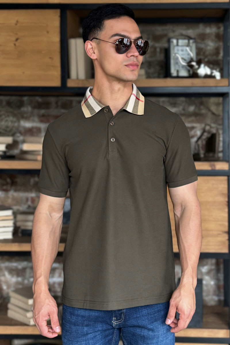 Burberry Мужское поло Premium - Green