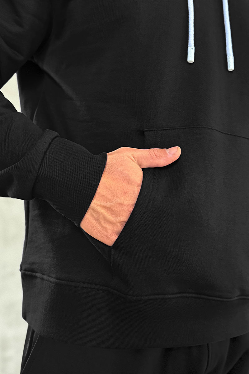 Lоuis Vuittоn Мужское худи чёрного цвета 