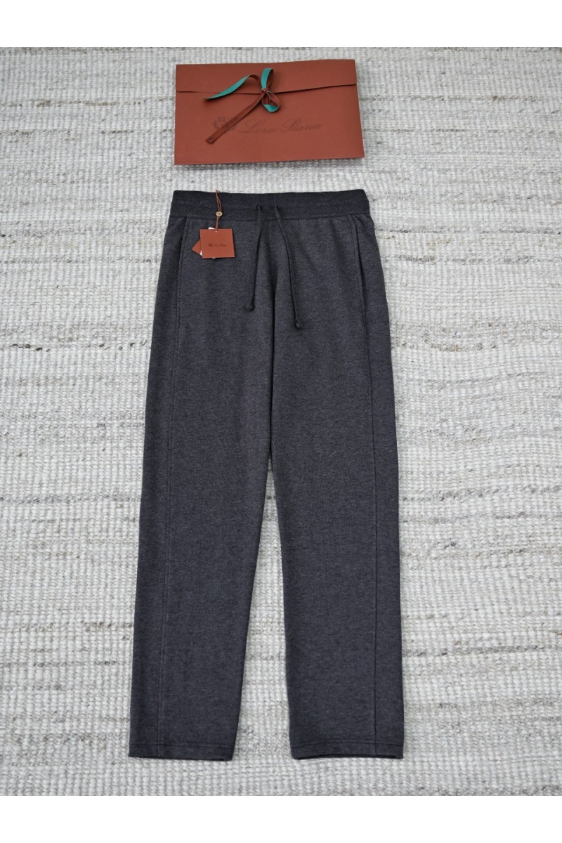 Loro Piana Серые спортивные штаны premium