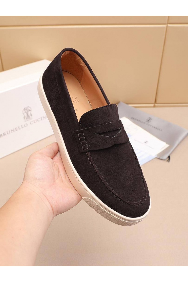 Brunеllо Сuсinеlli Мужские замшевые лоферы