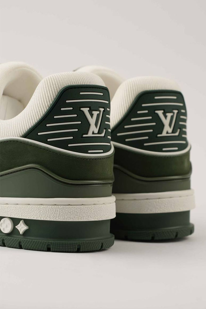 Lоuis Vuittоn Кожаные кроссовки Trainer - White / Green