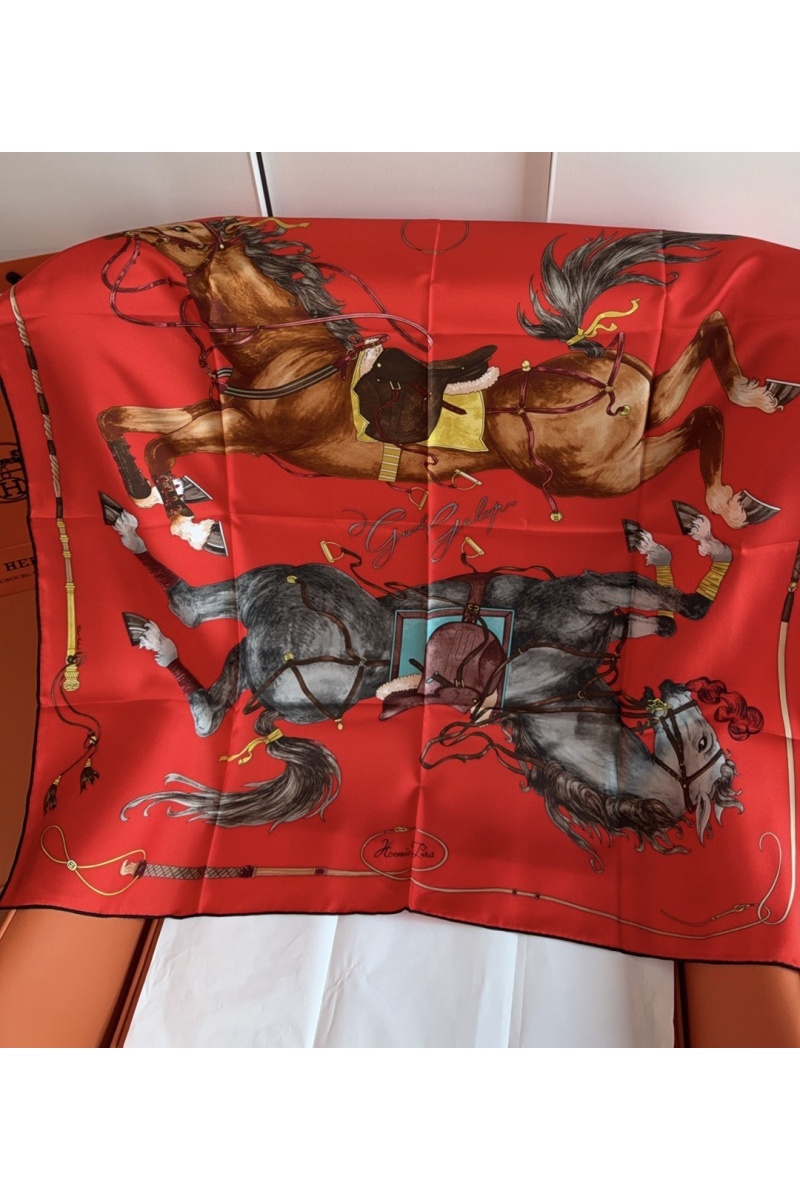 Hermes Платок Grand Galop premium 88x88 см