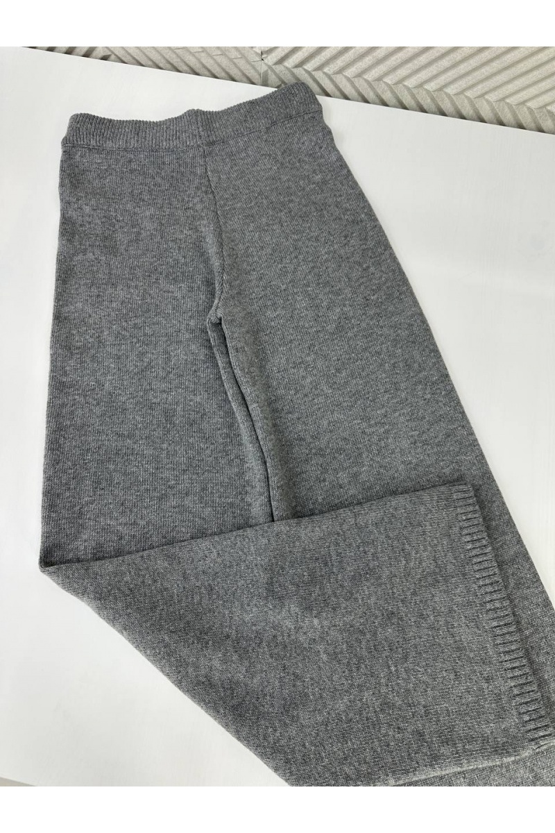 Loro Piana Женский серый костюм Premium