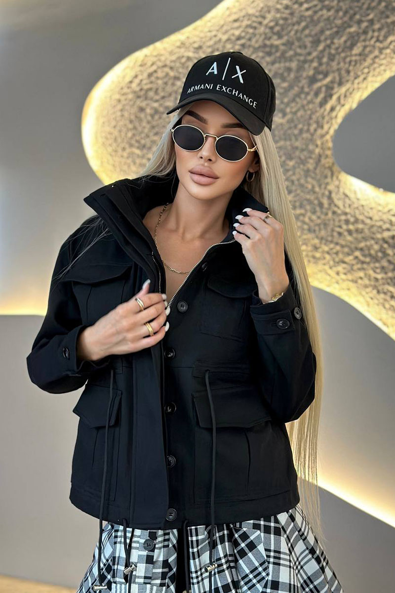 Loewe Женская чёрная куртка 