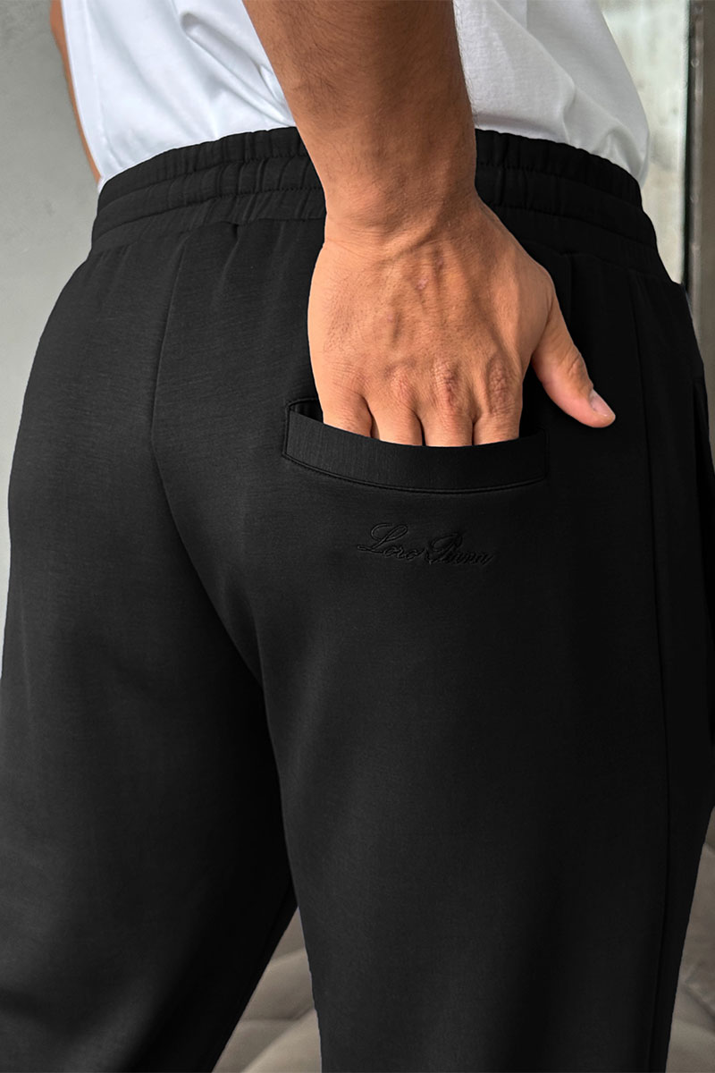 Loro Piana Чёрный спортивный костюм 