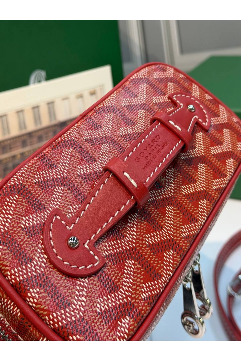 Designer Clothing Кожаная сумка Goyard Muse Mini Vanity ​premium 16,5x10,5x8 см