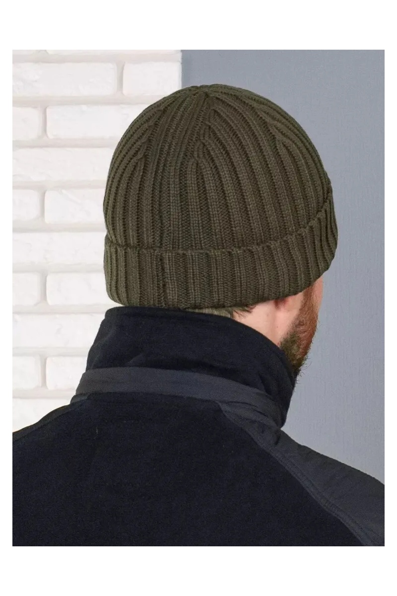 Paul & Shark Шапка logo-badge - Khaki