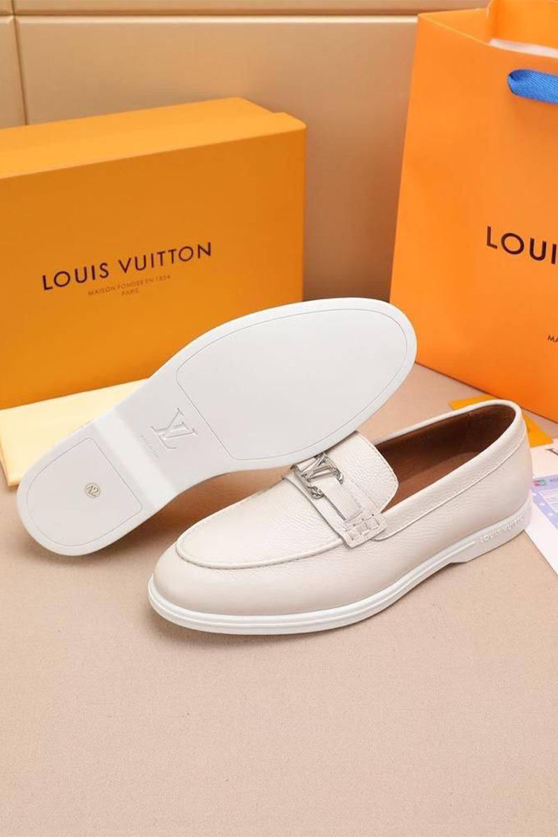 Lоuis Vuittоn Мужские кожаные лоферы Estate