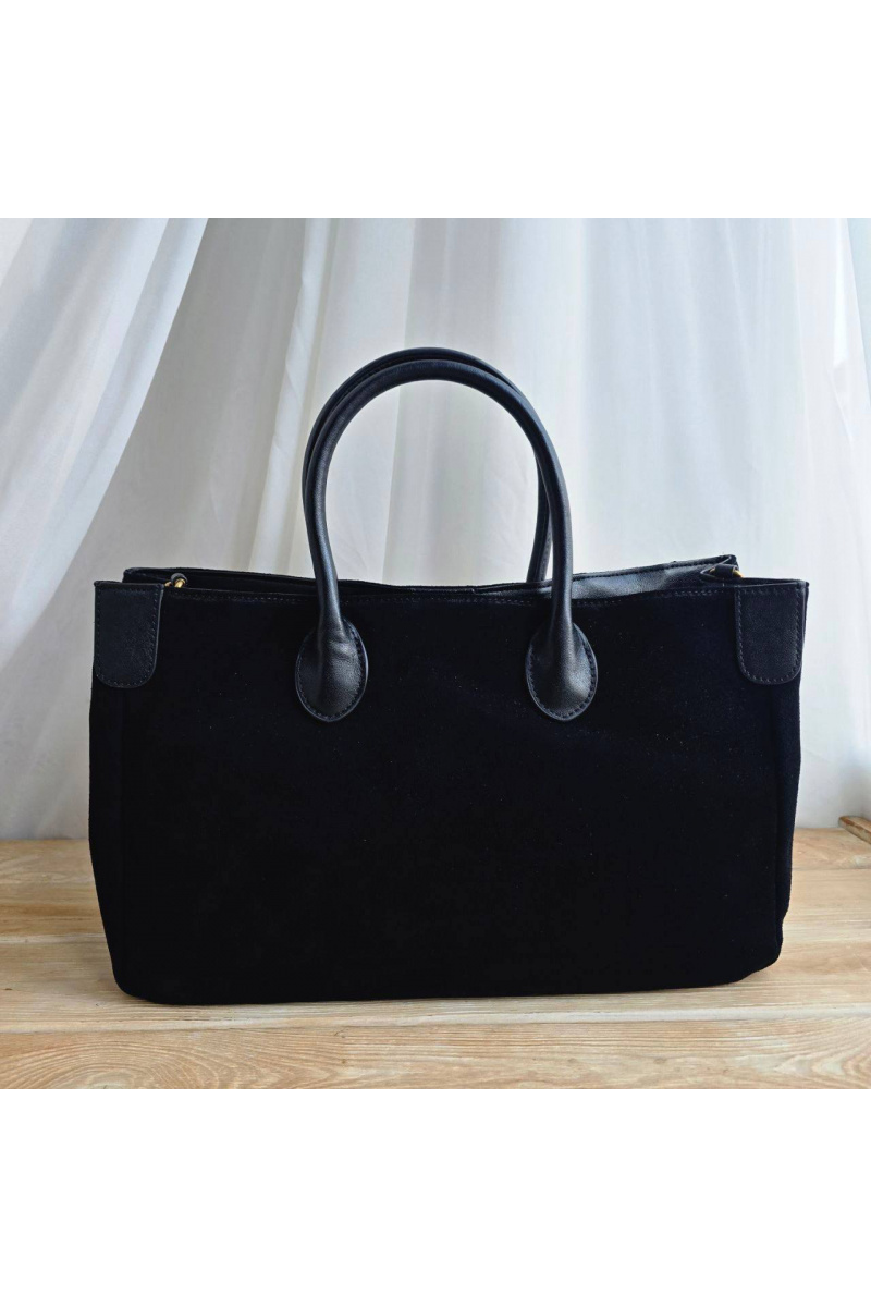 Yves Saint Laurent Замшевая сумка 39x23 см