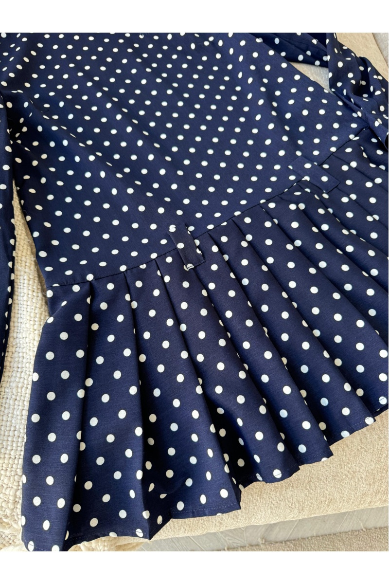 MIU MIU Женское синее платье 
