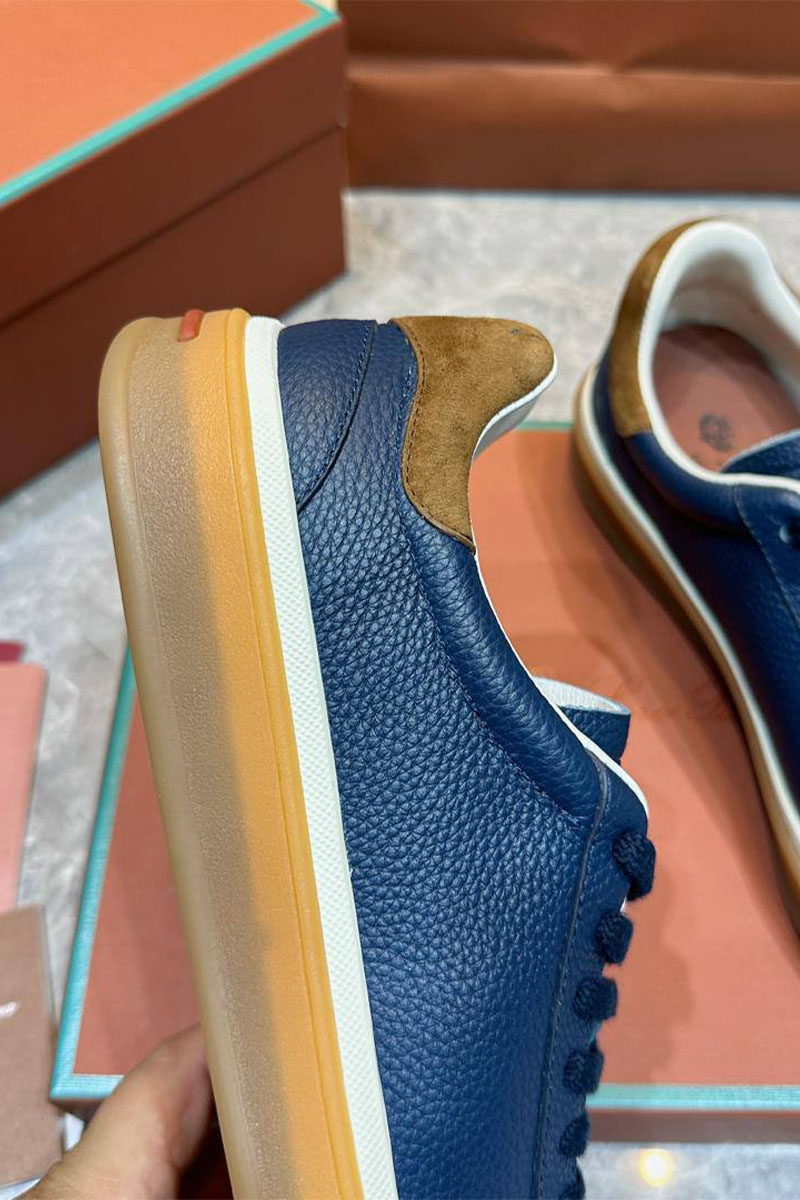 Loro Piana Мужские кроссовки Tennis Walk - Navy