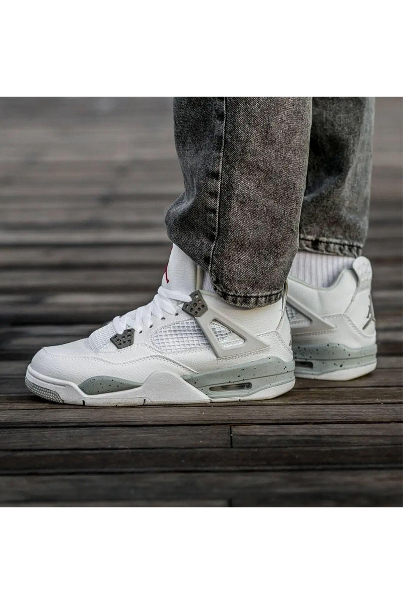 Nike Кроссовки AJ4 Retro - White Oreo