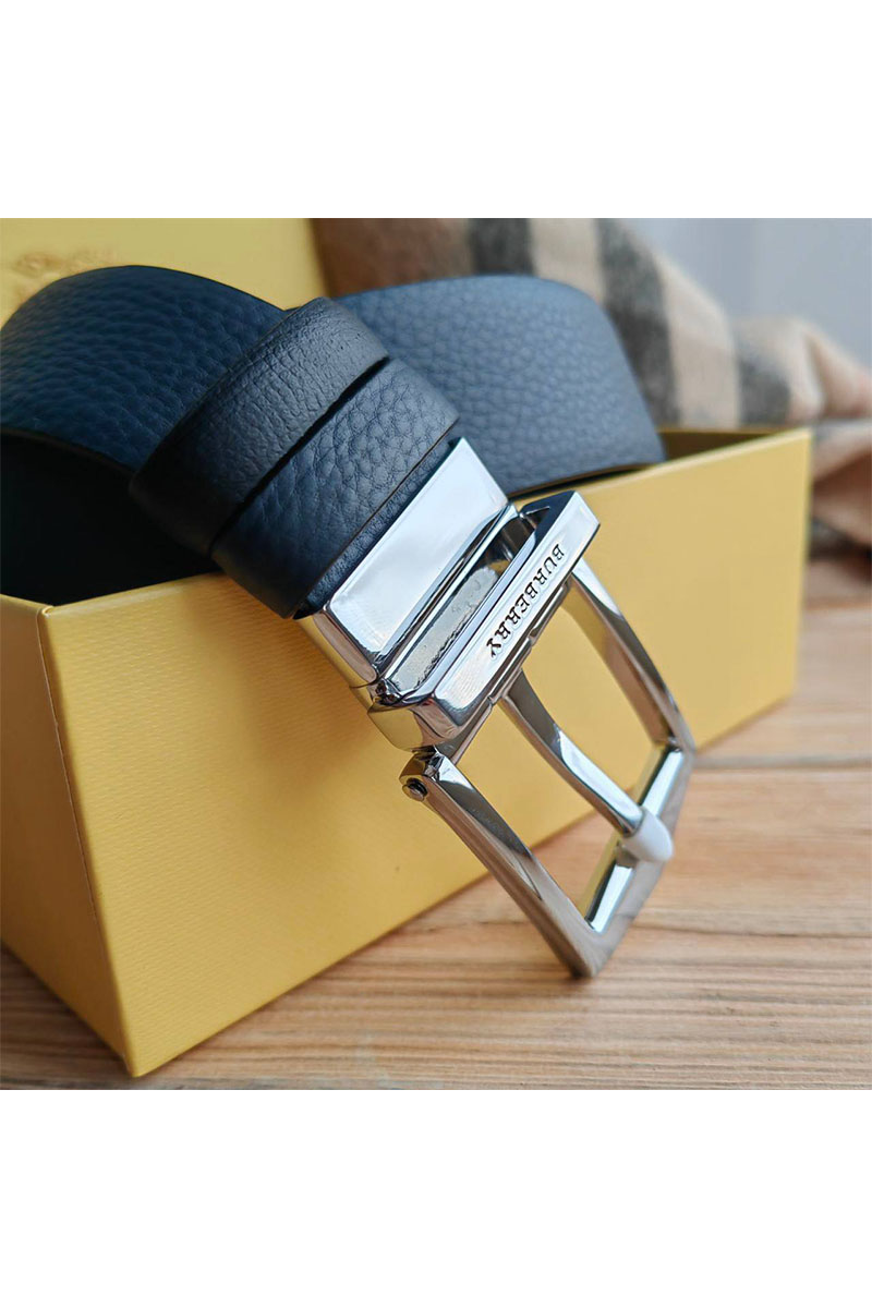 Burberry Двусторонний кожаный ремень 