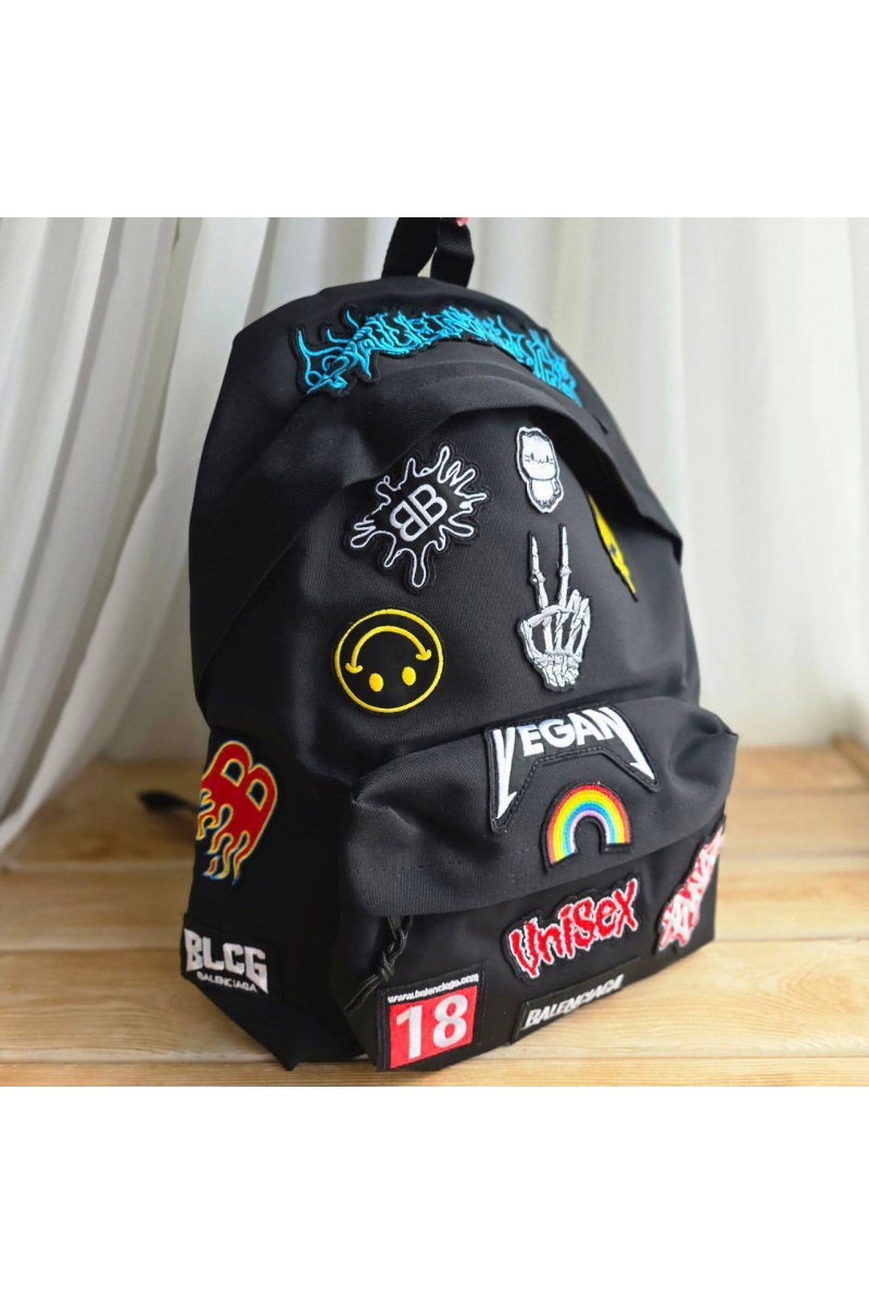 Balenciaga Текстильный рюкзак Explorer Animation 42x32 см