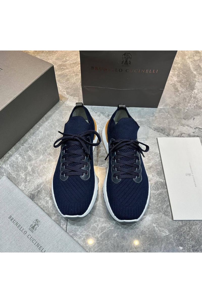 Brunеllо Сuсinеlli Мужские кроссовки knitted - Navy