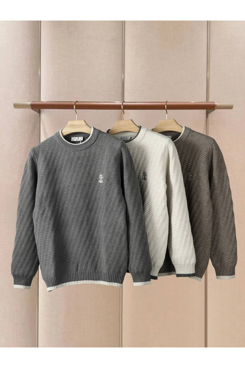 Brunеllо Сuсinеlli Мужской свитер premium - Beige