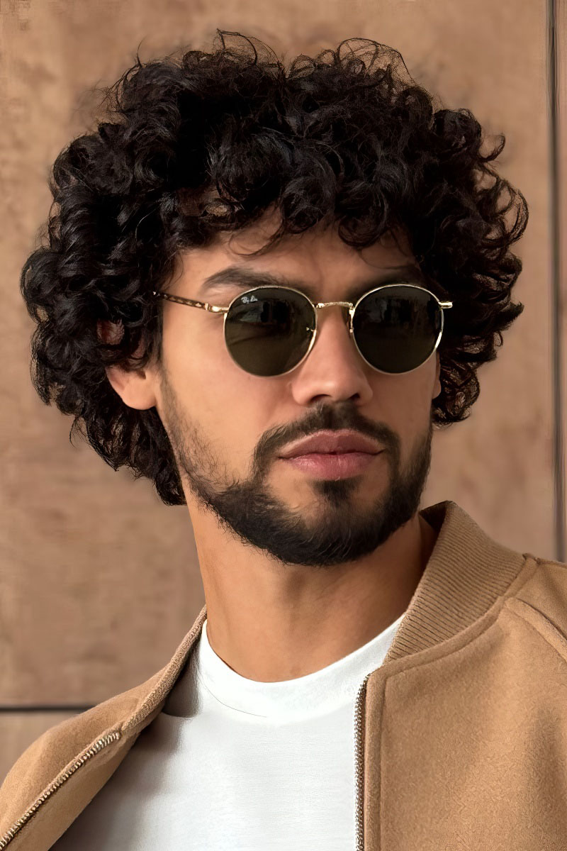 Ray-Ban Солнцезащитные очки New Round - Green