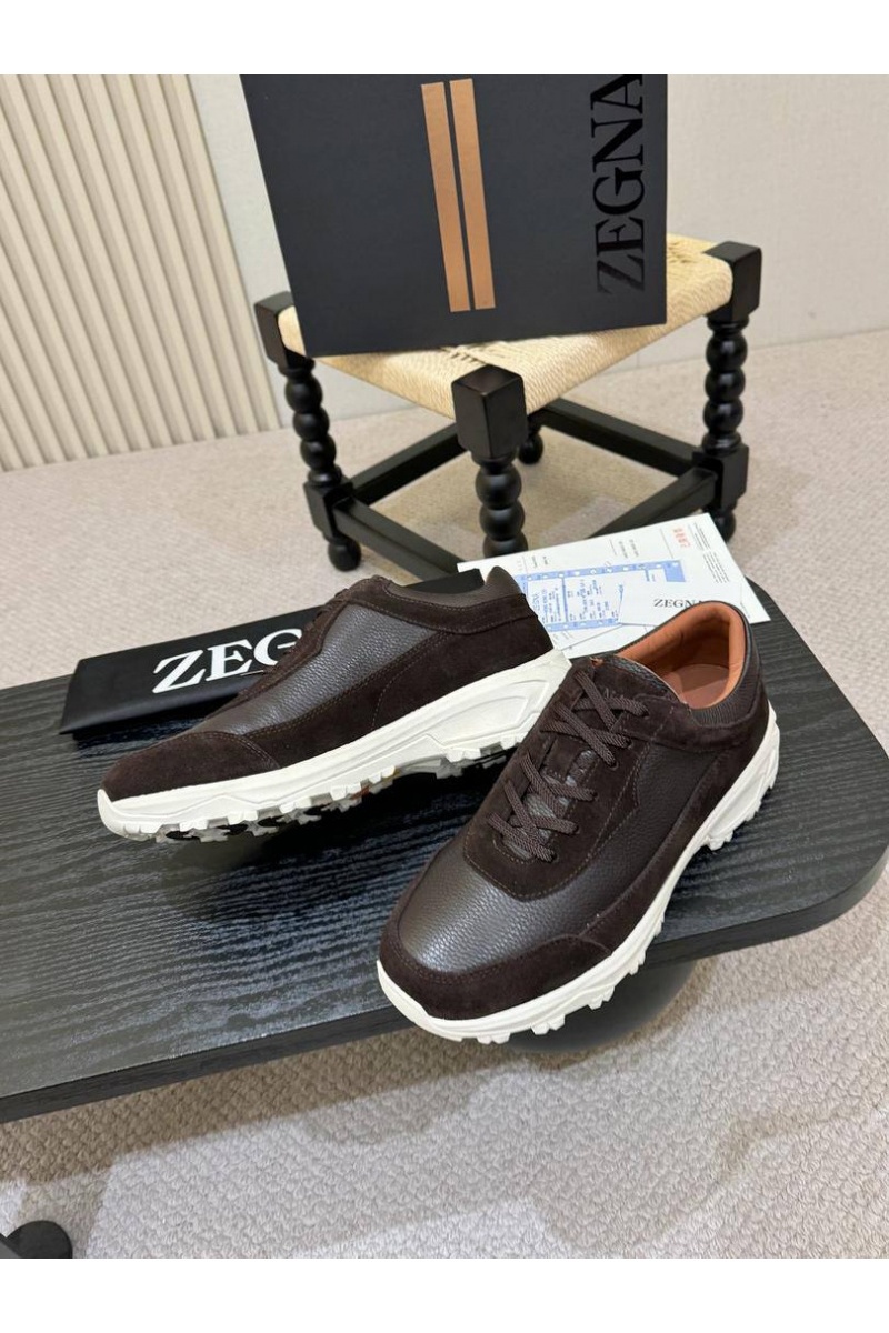 Zegna Мужские кроссовки 