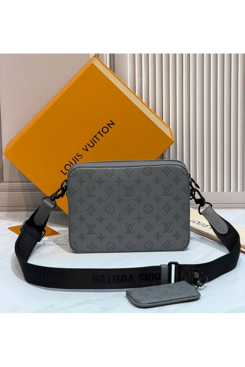 Lоuis Vuittоn Кожаная сумка Trio premium 25x18.5x7 см