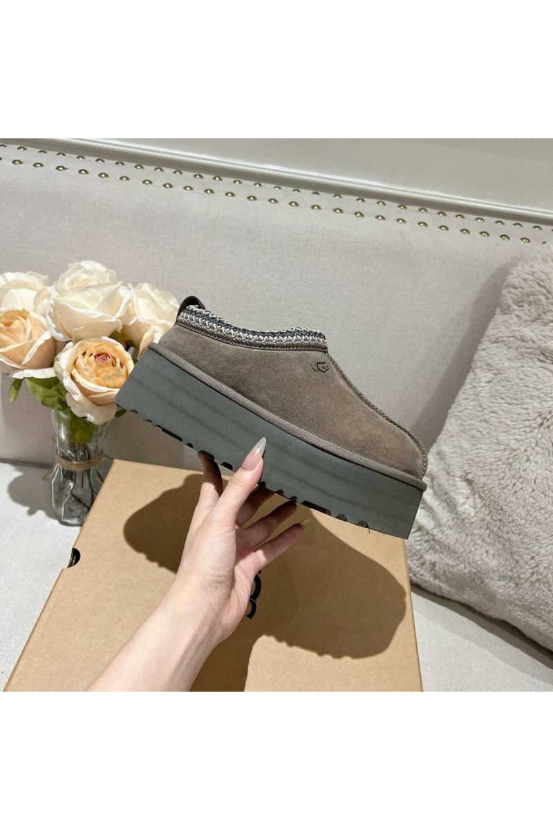 UGG Женские замшевые ботинки Tazz Platform - Brown